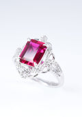 Exquisite Ruby Ring - Scarlet Serenade