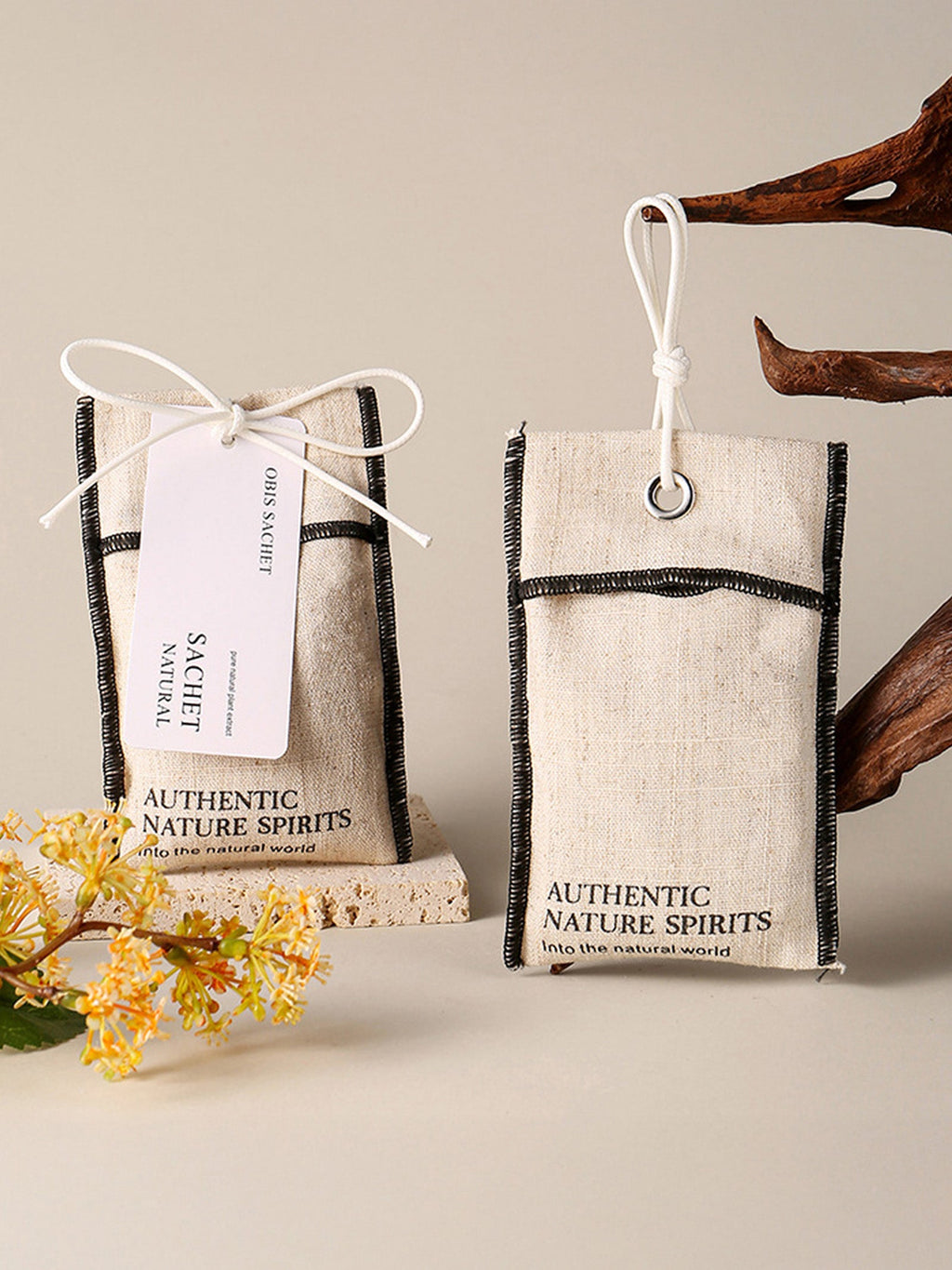 Cotton-Linen Natural Plant Extract Scented Sachet