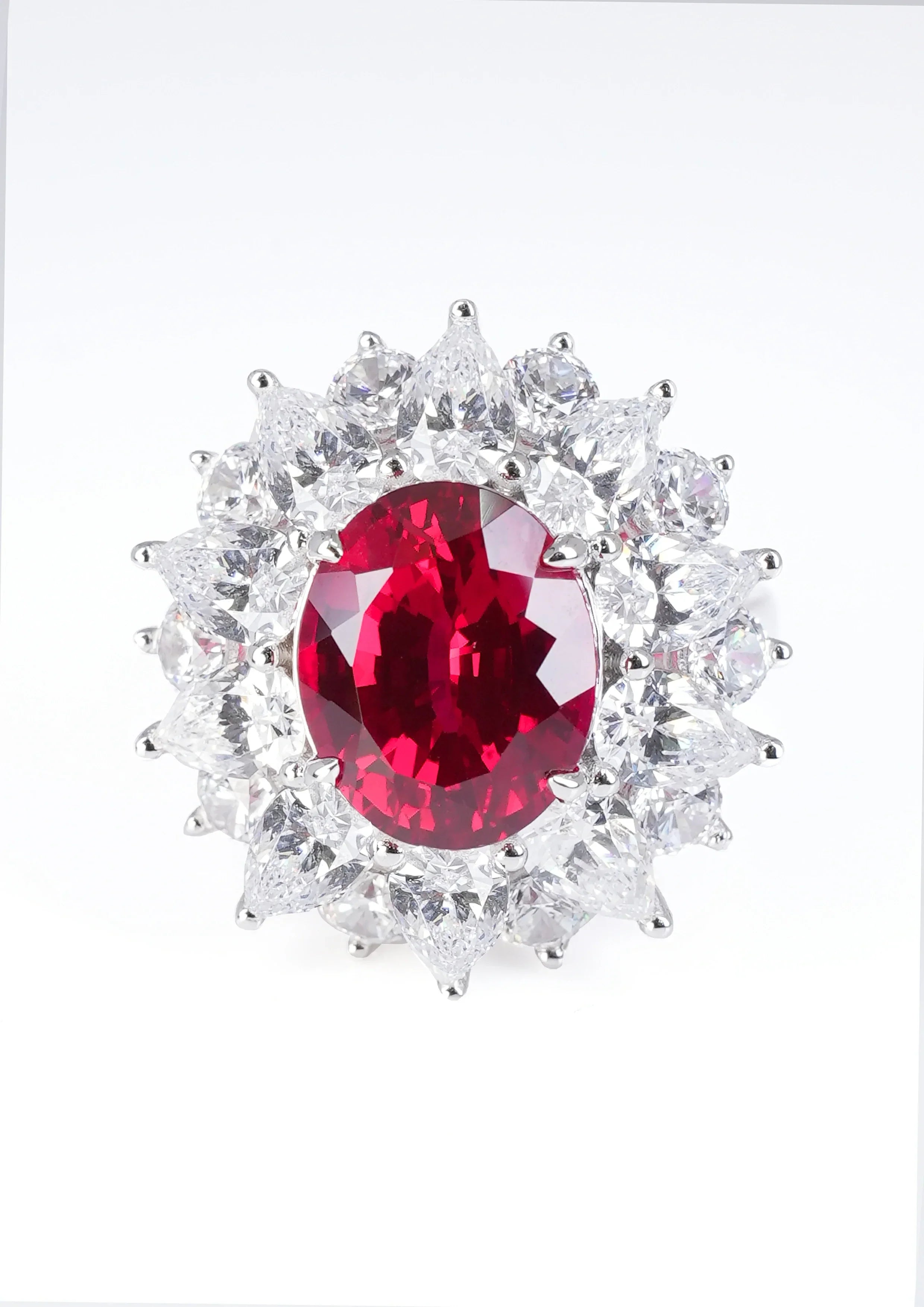 Luxurious Ruby Ring - Crimson Treasure