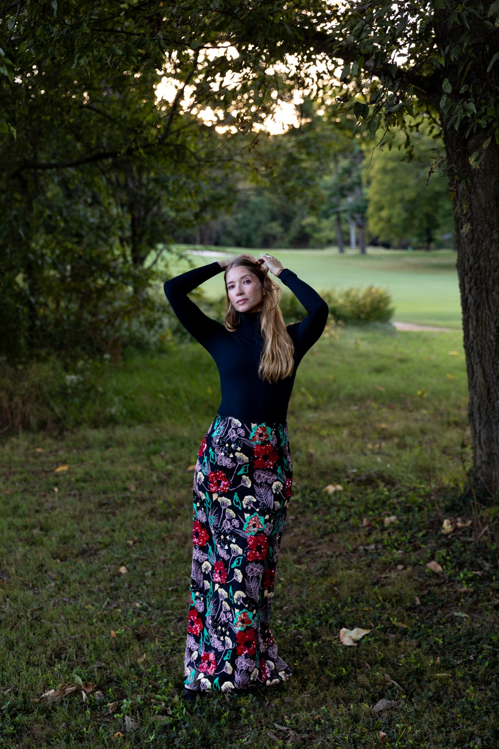 THE JC SEQUIN SKIRT