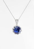 Exquisite Sapphire Necklace - Neptune’S Embrace