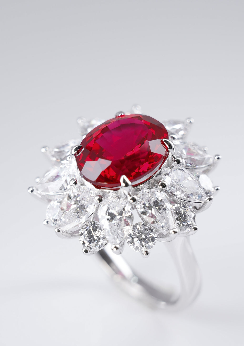 Luxurious Ruby Ring - Crimson Treasure