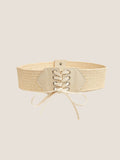 Stretchy Woven Waist Cincher Belt