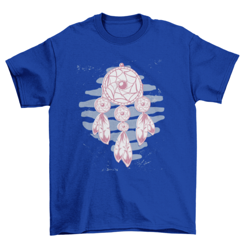 Dream catcher feathers t-shirt design