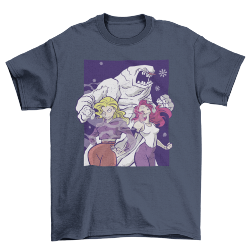 Snow monster t-shirt