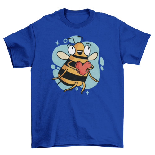 Bee heart t-shirt