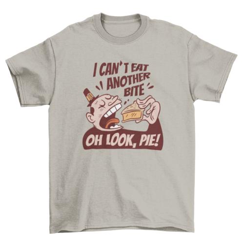 Thanksgiving holiday food t-shirt design