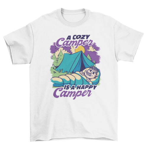 Cozy camper t-shirt