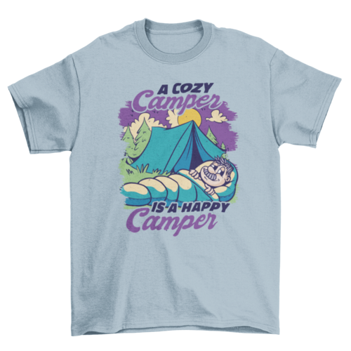 Cozy camper t-shirt