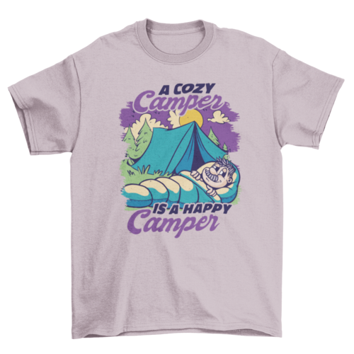 Cozy camper t-shirt